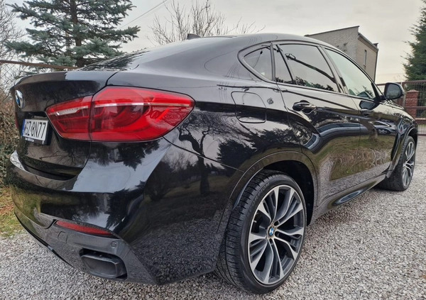 BMW X6 cena 265000 przebieg: 89500, rok produkcji 2018 z Czchów małe 596